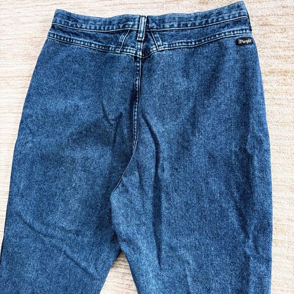 VTG 80s 90s Wrangler Silverlake USA 34 Waist Cotton 19/20 Jeans Western Straight - Picture 6 of 8
